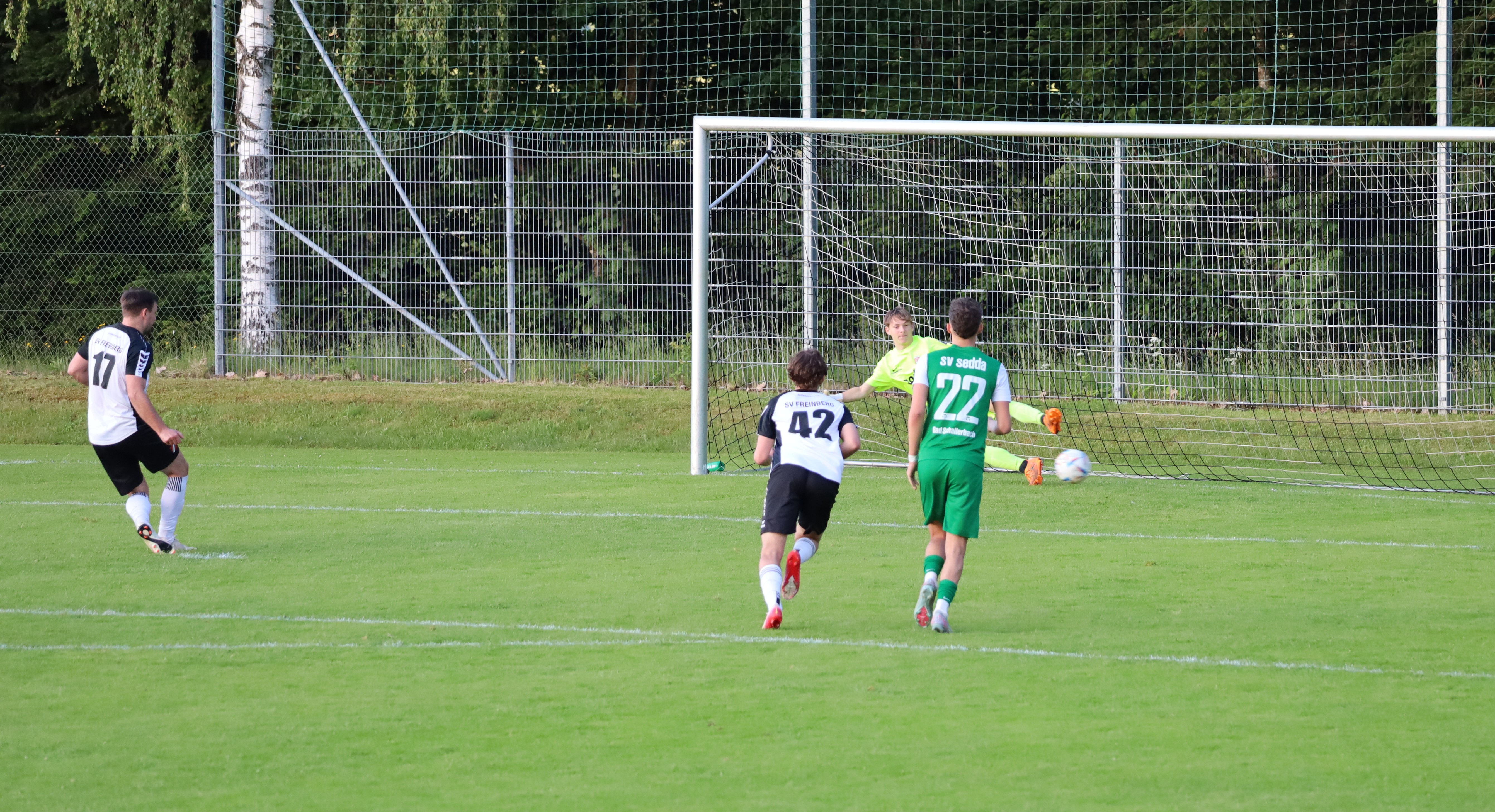 Featured image for Gästetor bis zur 55. Minute für uns vernagelt, dann hochverdienter 4:2-Sieg